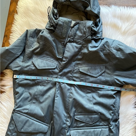 SIMS Blue Women's Hooded Snowboarding Ski Jacket Small - Picture 11 of 12